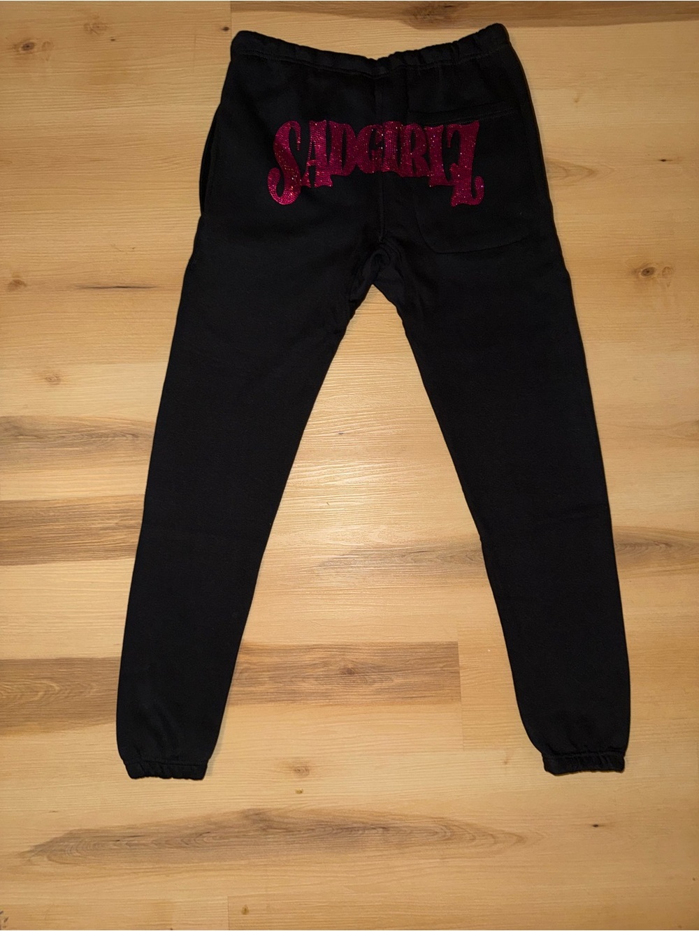 Sadboys Rhinestone Sweatpants - Picture 3 of 4